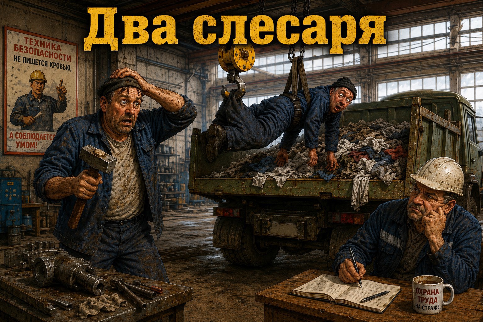 Обложка книги «Два слесаря»