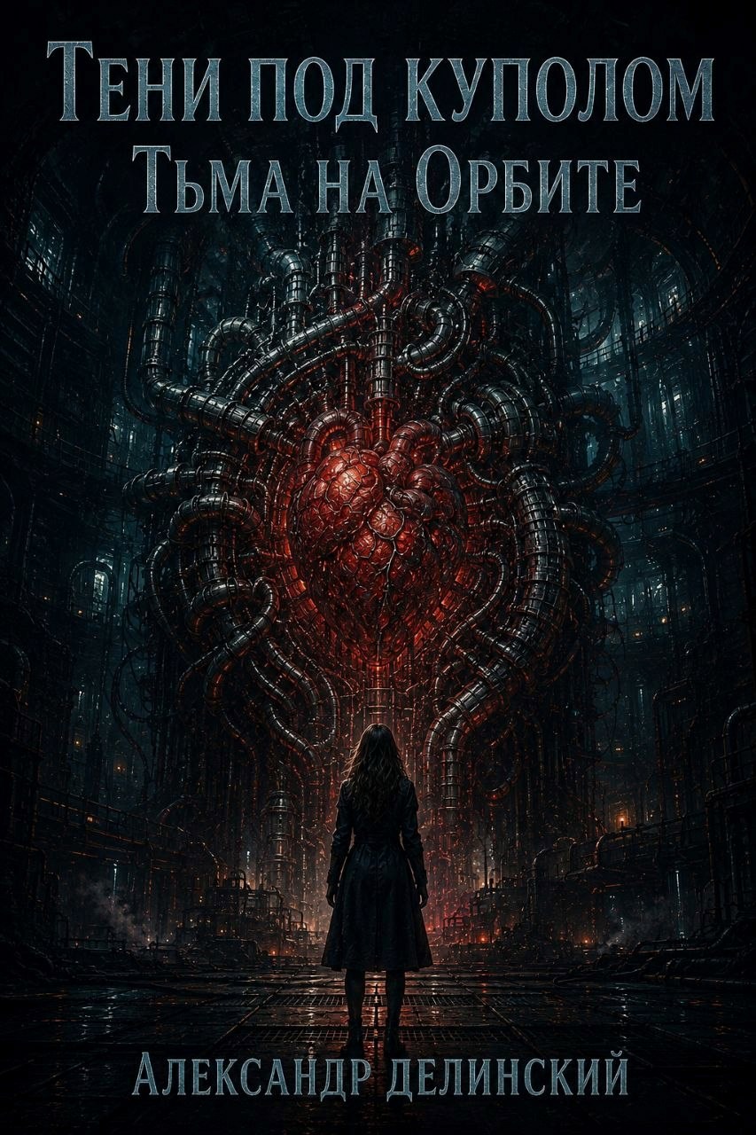 Обложка книги «Тени под куполом -3. Тьма на орбите»