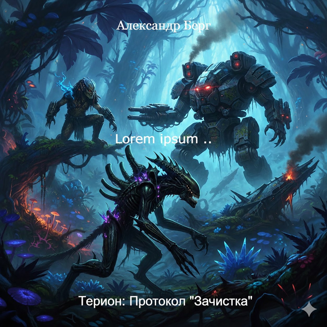 Обложка книги «Терион: Протокол "Зачистка"»