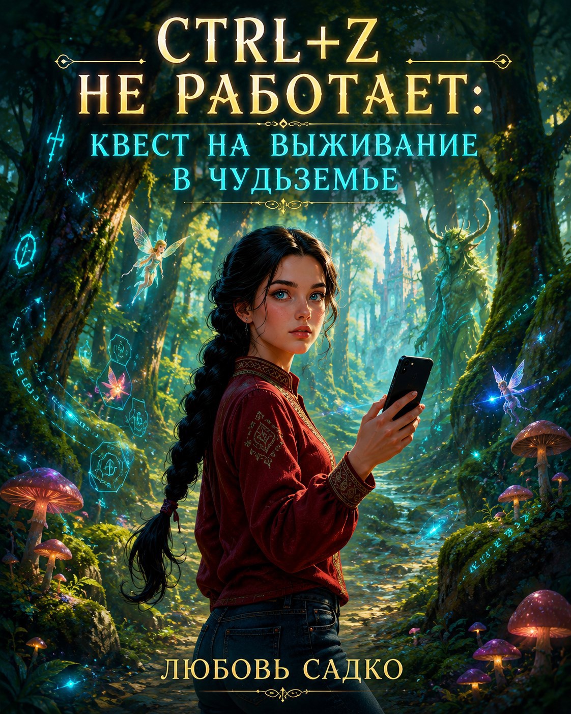 Обложка книги «Ctrl+Z не работает: квест на выживание в Чудьземье»