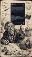 Обложка произведения Сгенерированный луддит