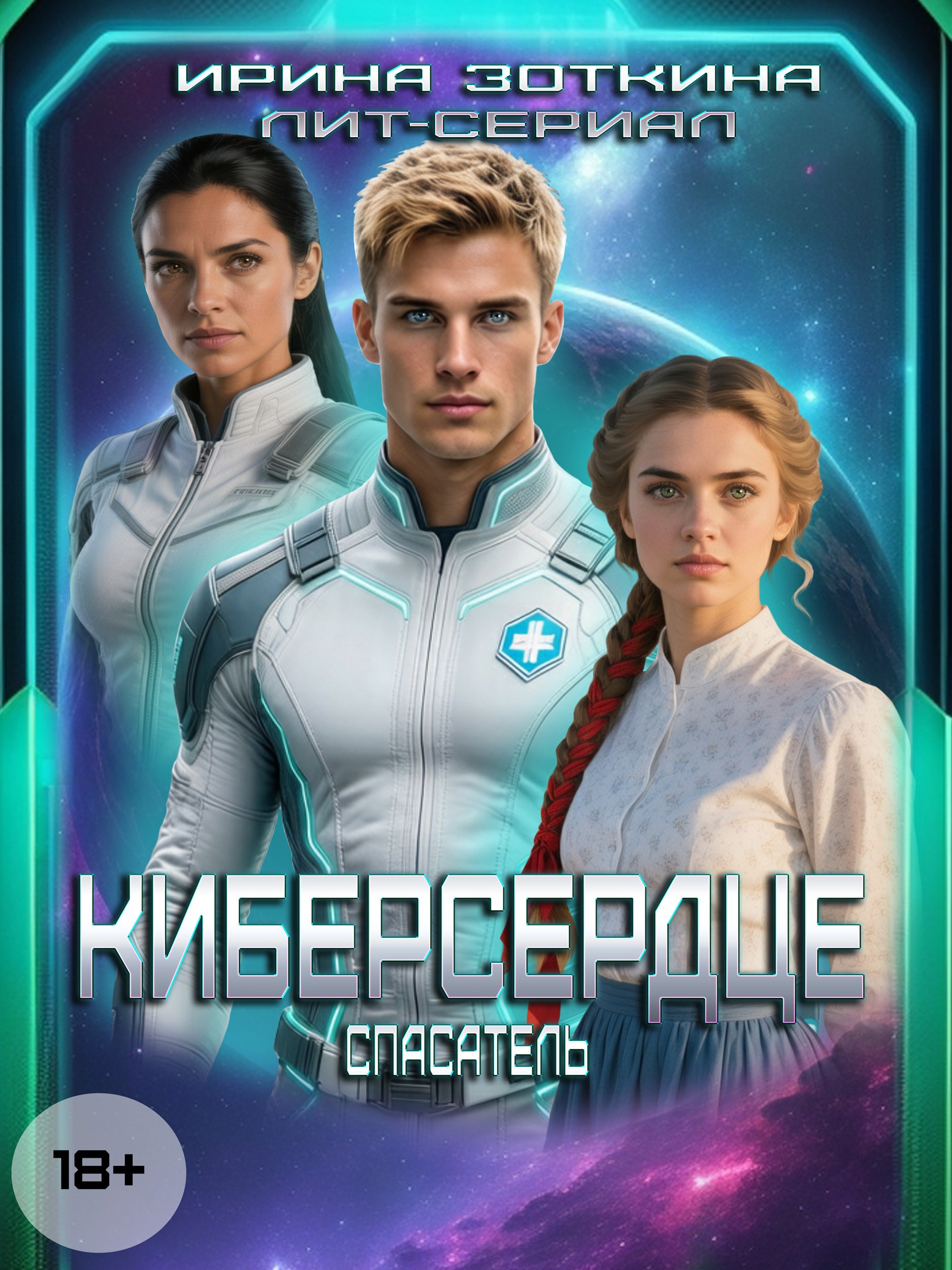 Обложка книги «Киберсердце. Спасатель»
