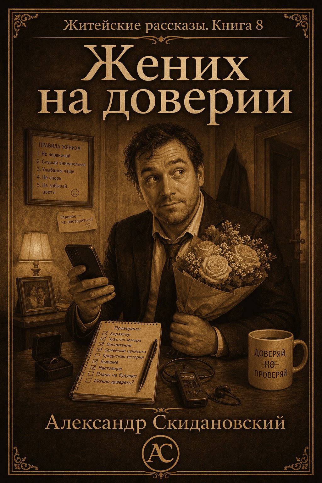 Обложка книги «Жених на доверии»