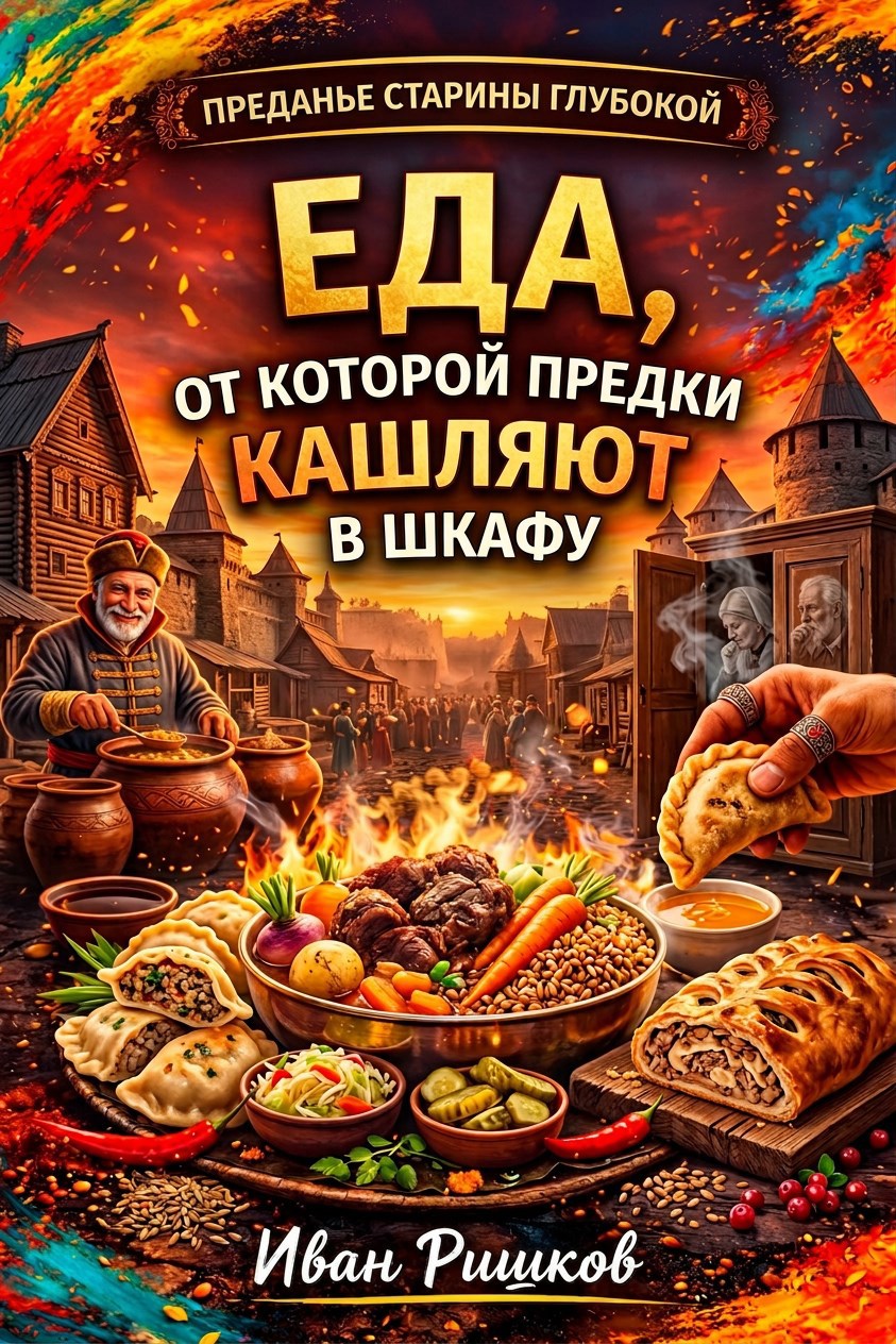 Обложка книги «Преданье старины глубокой или Еда, от которой предки кашляют в шкафу»