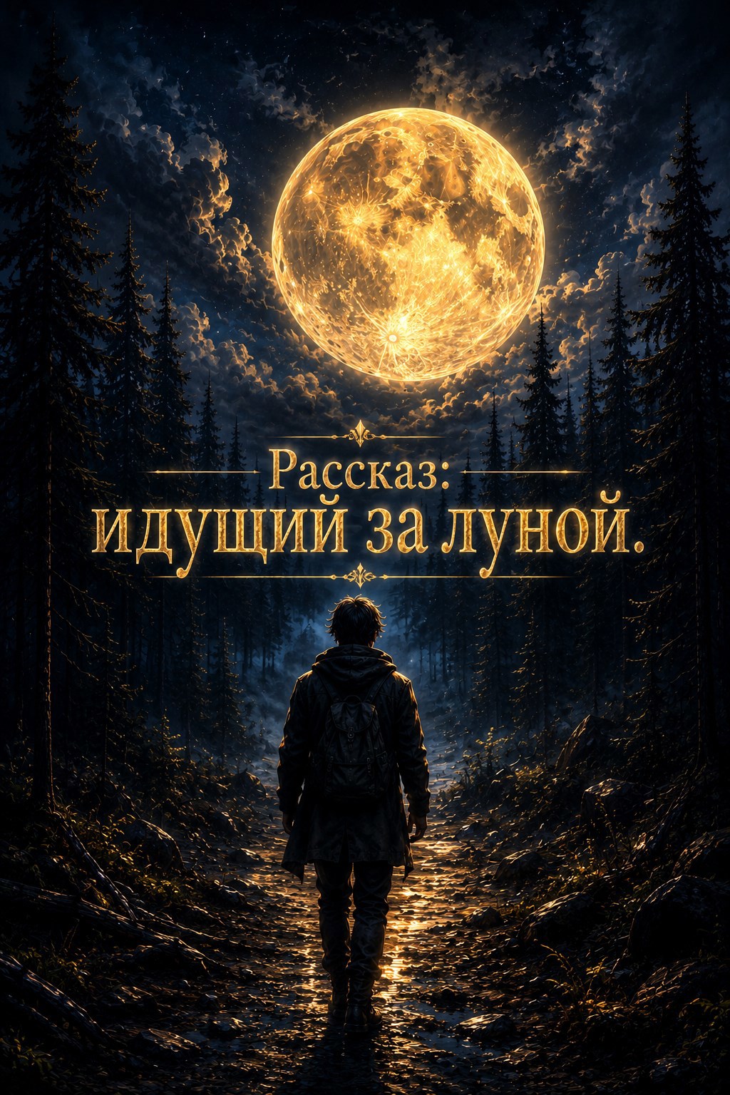 Обложка книги «Идущий за луной»