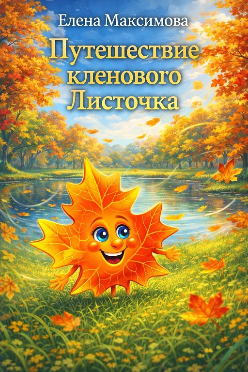 Обложка книги «Путешествие кленового Листочка»
