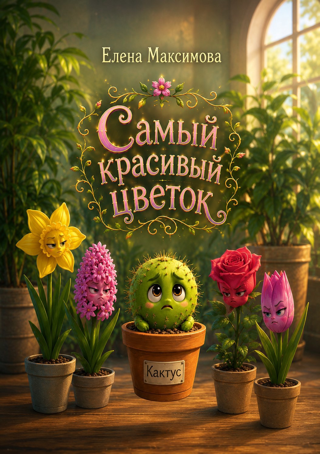 Обложка книги «Самый красивый цветок»