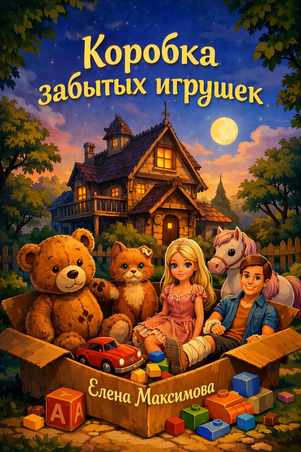 Обложка книги «Коробка забытых игрушек»