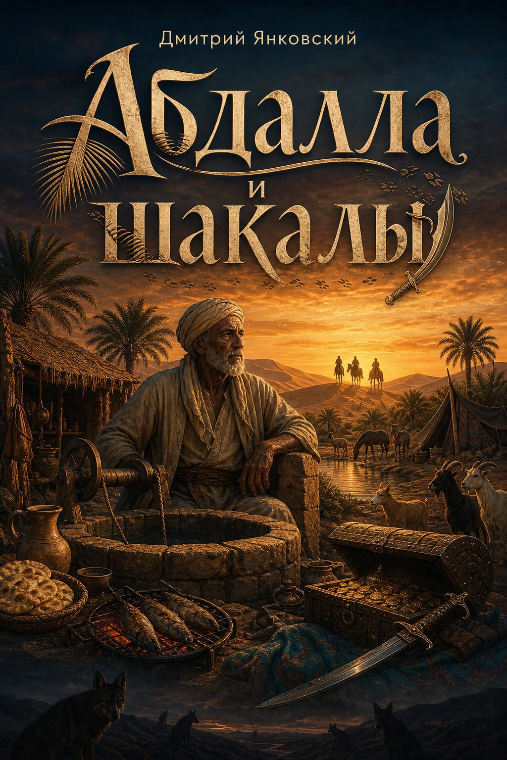Обложка книги «Абдалла и шакалы»