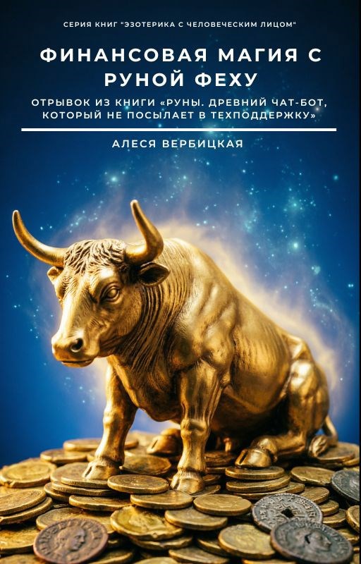 Обложка книги «Финансовая магия с руной Феху»