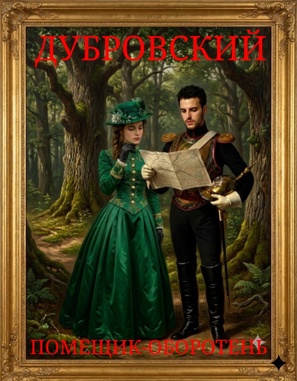 Обложка книги «Дубровский: помещик-оборотень»