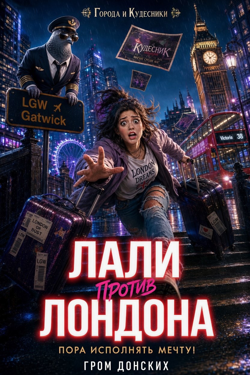 Обложка книги «Лали против Лондона»