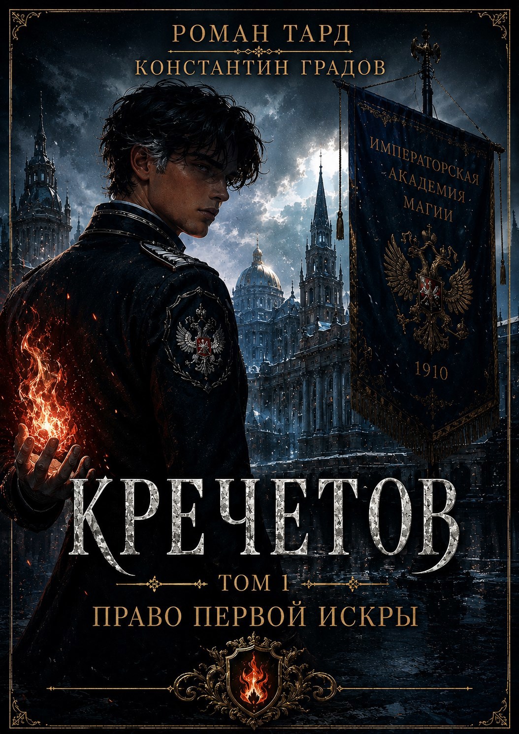 Обложка книги «Кречетов. Право первой искры»