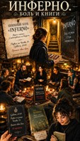 Обложка произведения Инферно. Боль и книги.
