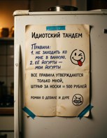 Обложка произведения Идиотский тандем.